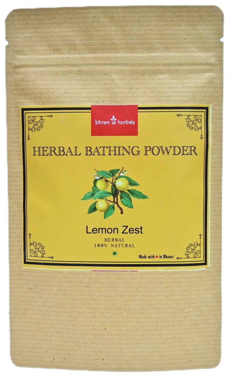 Lemon Zest Herbal Bathing Powder