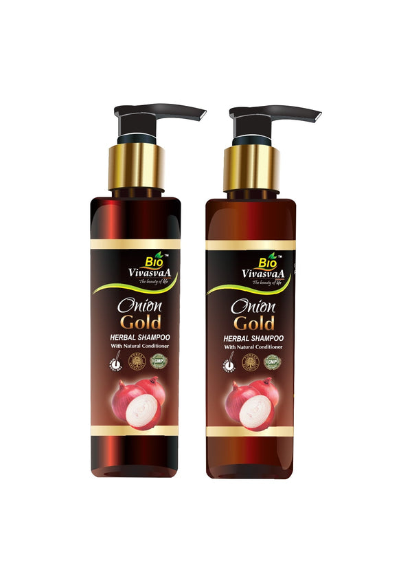 Onion Gold Shampoo - Hair Strength and Growth