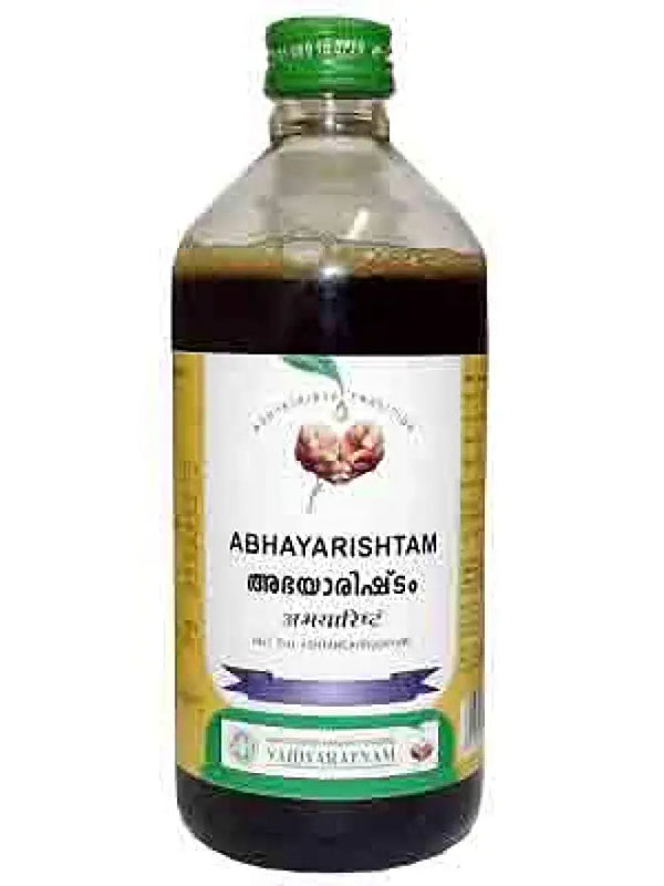 Abhayarishtam (Vaidyaratnam Oushadasala)