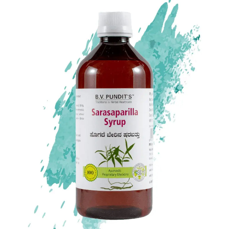 Sarasaparilla Syrup - Skin, Heartburns, Inflammation